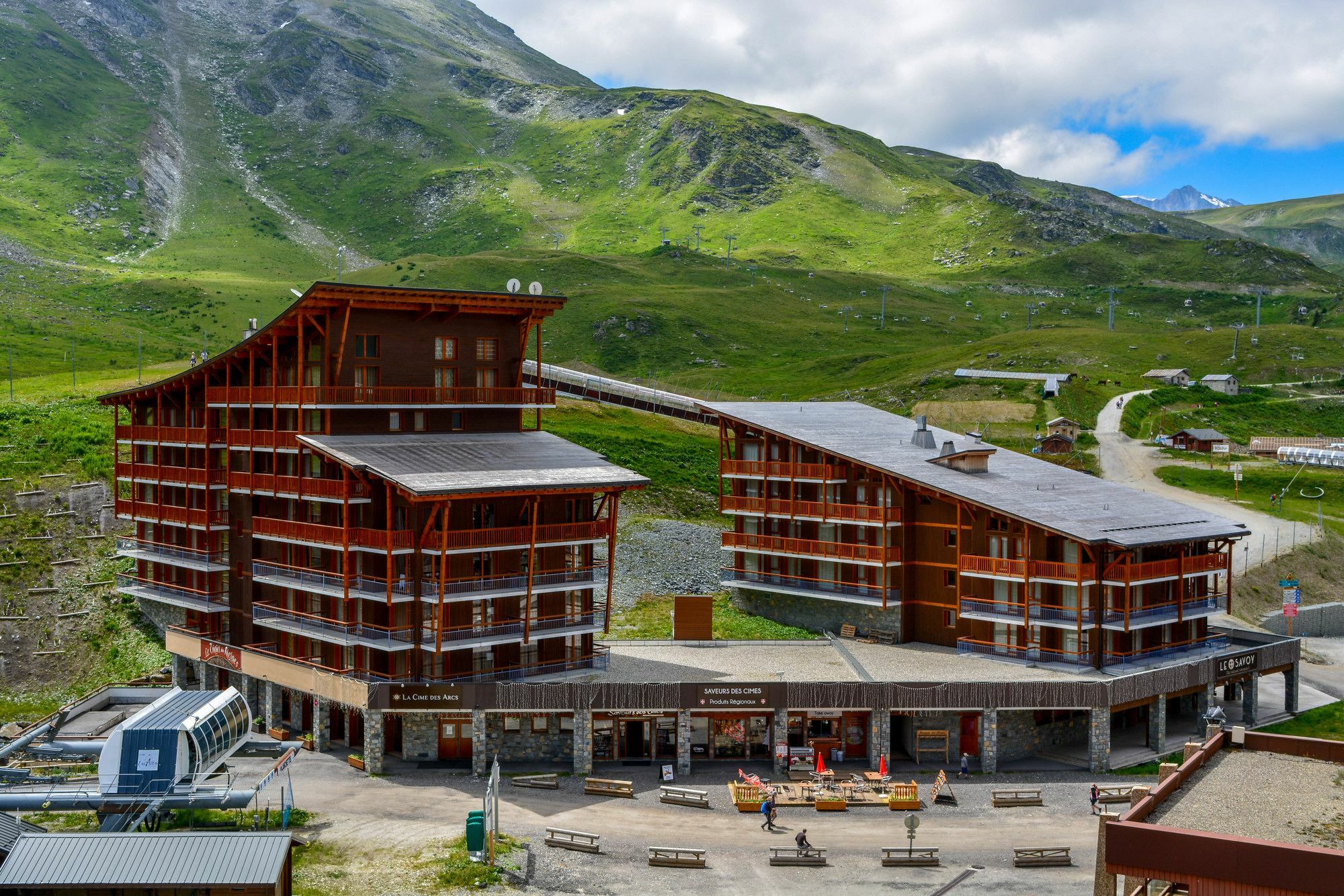 Chalet Des Neiges : La Cime Des Arcs Les Arcs  Eksteriør billede